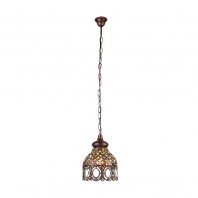 Eglo-Jadida Coloured Glass Copper Pendant - 49763 / 49765